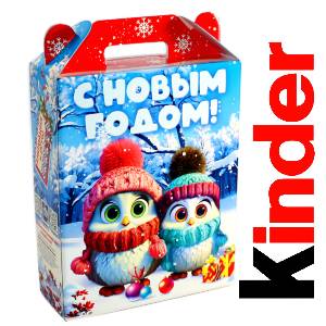 Детский подарок на Новый Год в жестяной упаковке весом 830 грамм по цене 3297 руб в Ишимбае